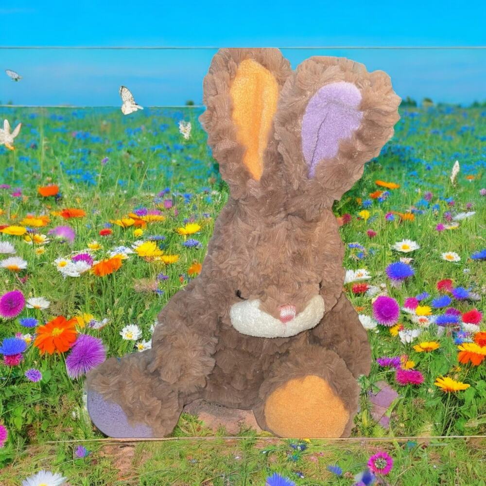 Animal Adventure Bunny Rabbit Plush Easter Stuffed Animal Nursery Baby Gift 16"